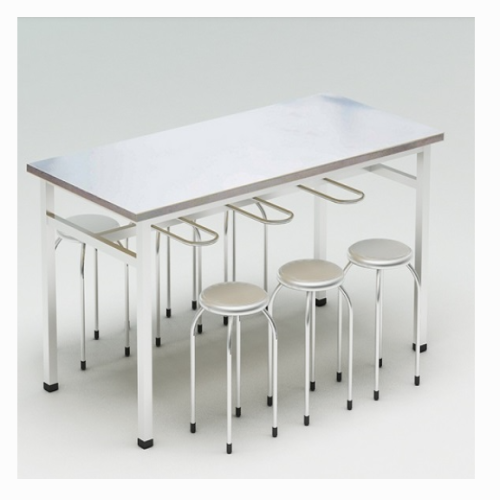 Bàn ăn Inox 6 người 